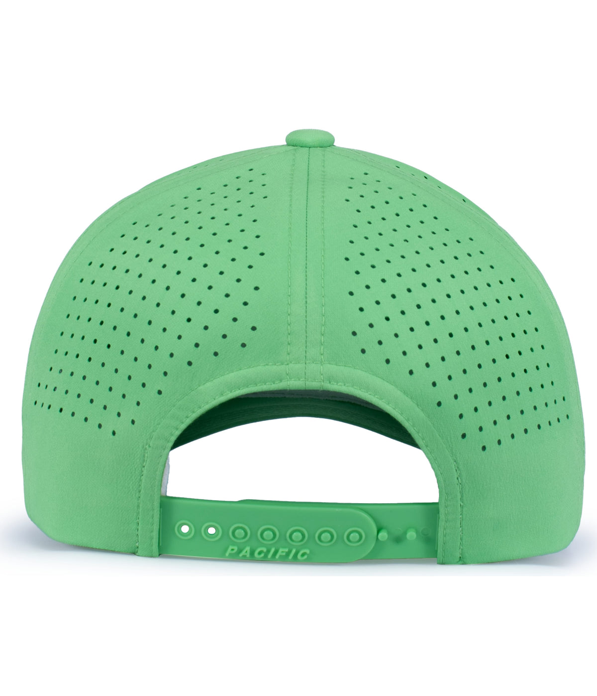 Rear View of RETRO GREEN WEEKENDER LTWT PERF SNAPBACK