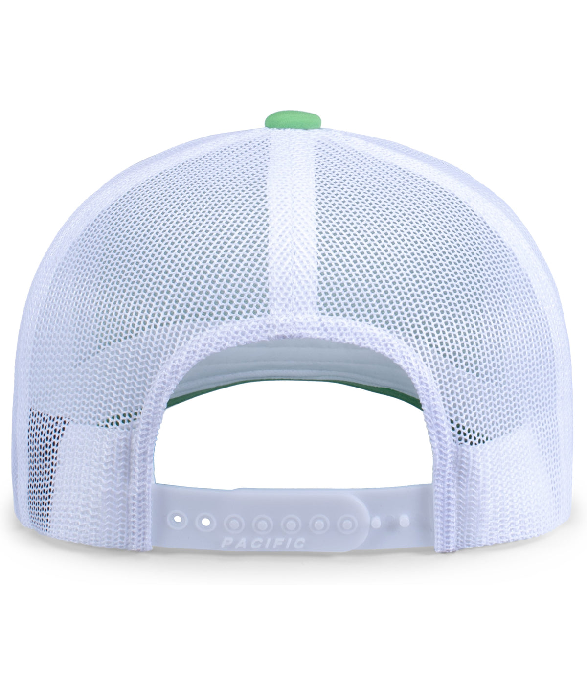 Rear View of RETRO GREEN/WHITE WEEKENDER TRUCKER