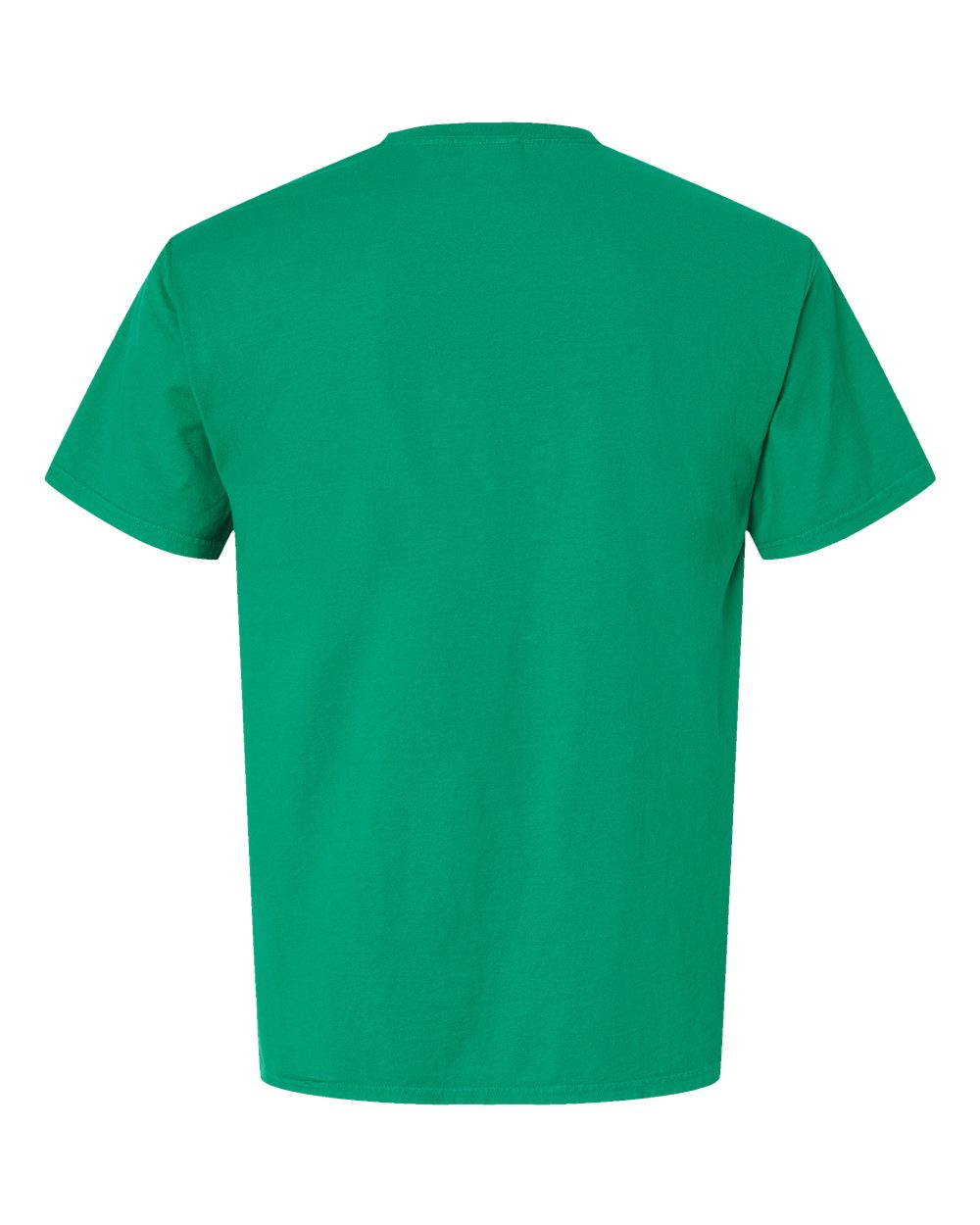 Front View of Rich Green Grass Garment-Dyed T-Shirt - GDH100