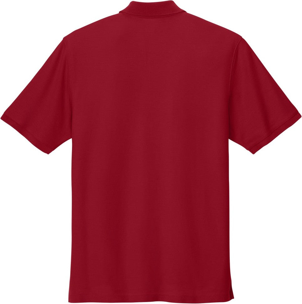 Front View of RichRed Port Authority Wearever Signature Pique Polo K200