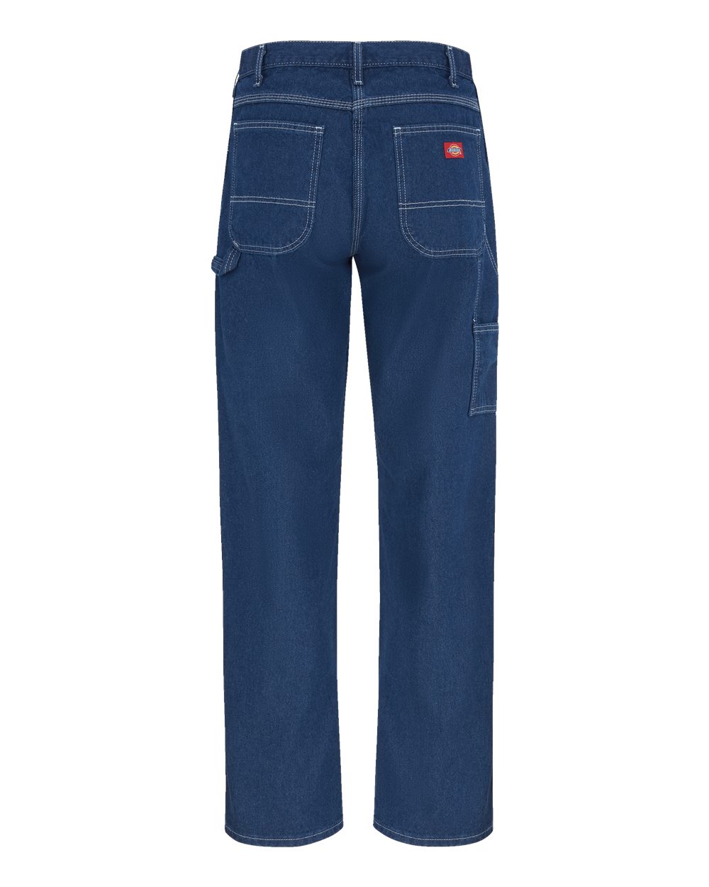 Front View of Rinsed Indigo Rigid - 34I Lightweight Carpenter Jeans - 1944