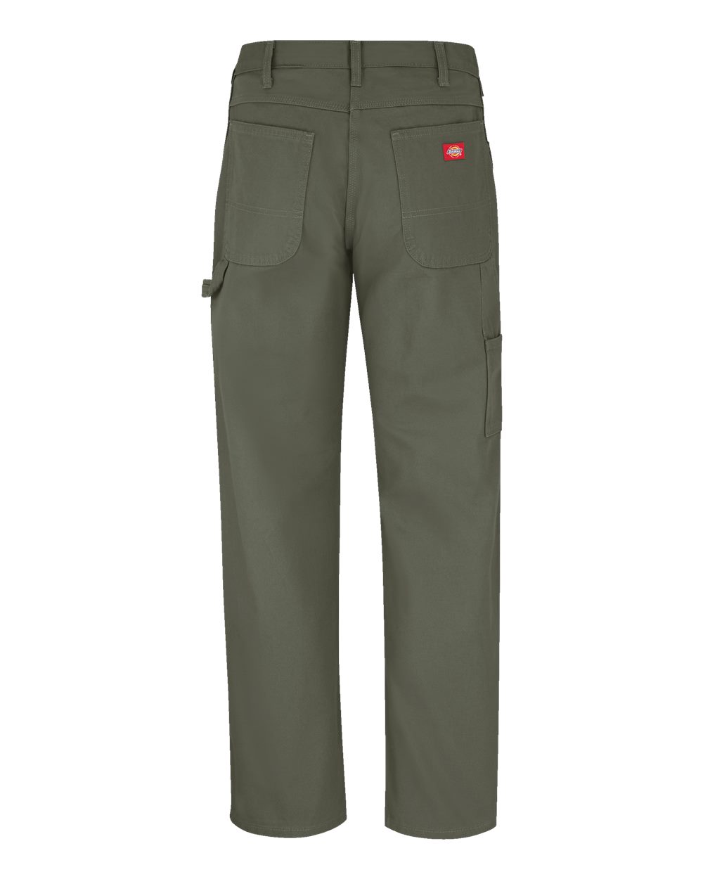 Front View of Rinsed Moss - 32I Duck Carpenter Jeans - Extended Sizes - 1933EXT