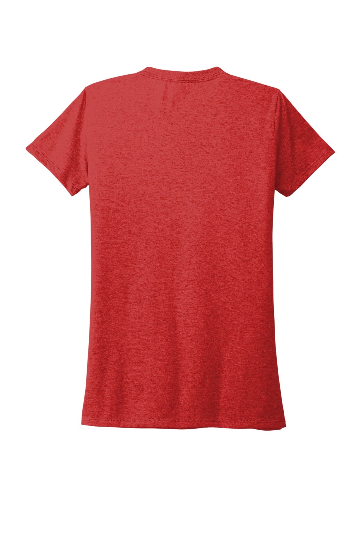 Front View of Rise Up Red Allmade Women's Tri-Blend Tee AL2008