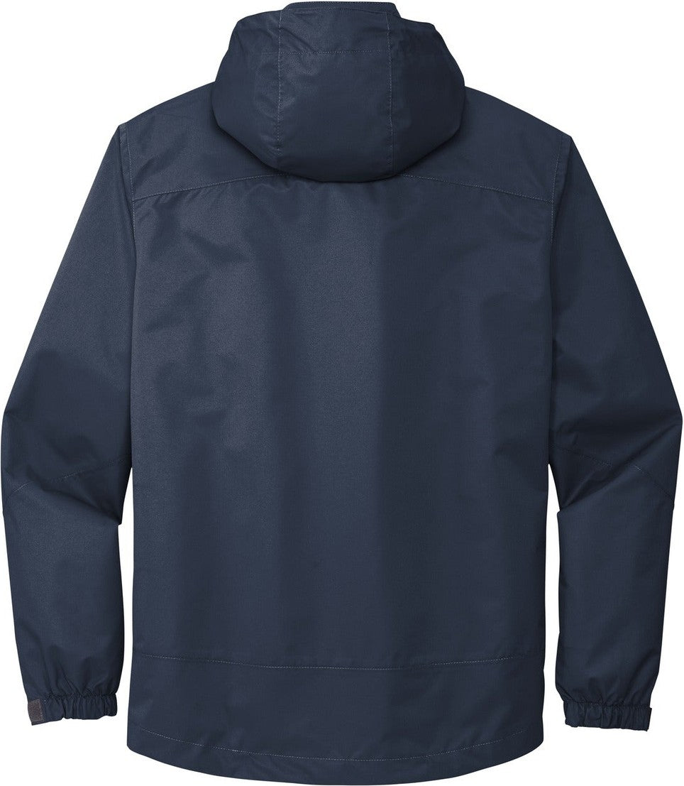 Front View of Riv Bl Ny/RBNy Port Authority Vortex Waterproof 3-in-1 Jacket. J332
