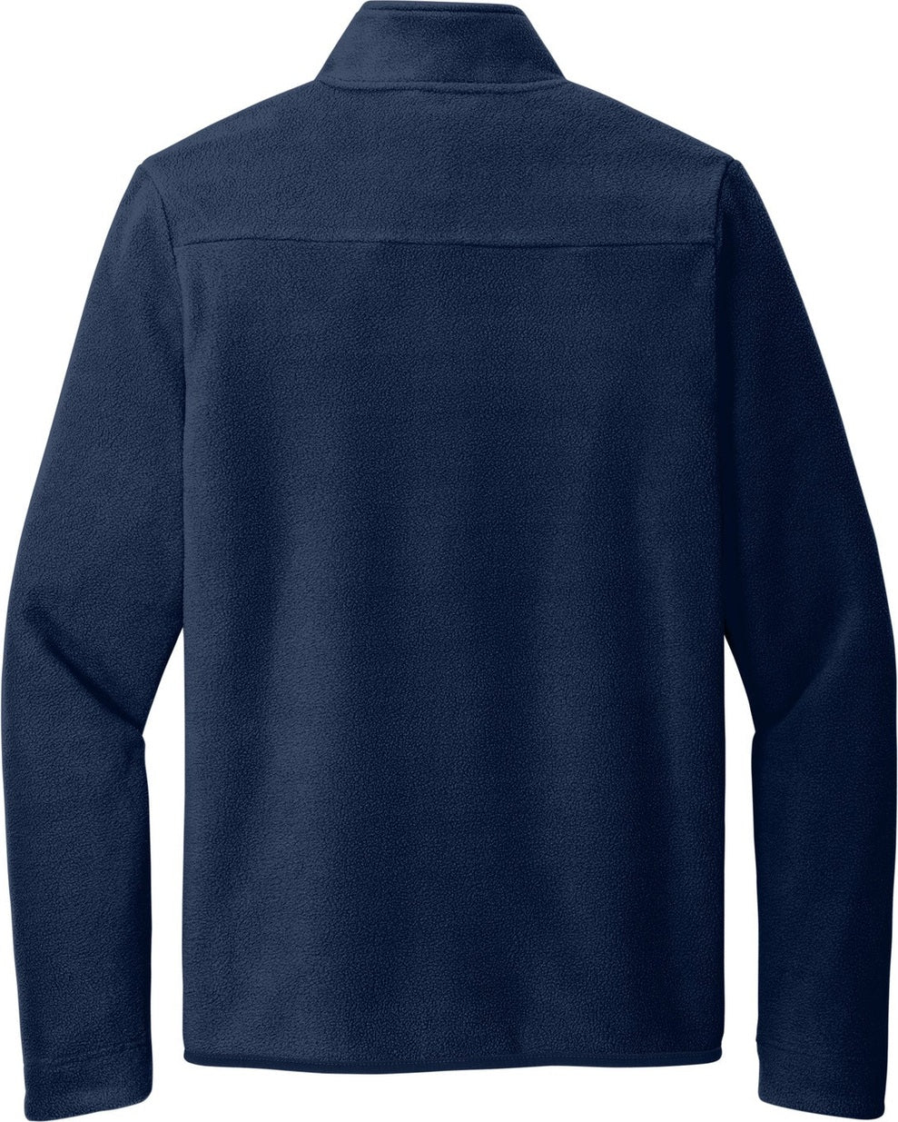 Rear View of RiverBlNv Port Authority Connection Fleece Jacket F110