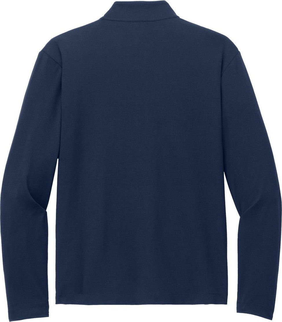 Front View of RiverBlNv Port Authority Fairway Stretch 1/4-Zip K829