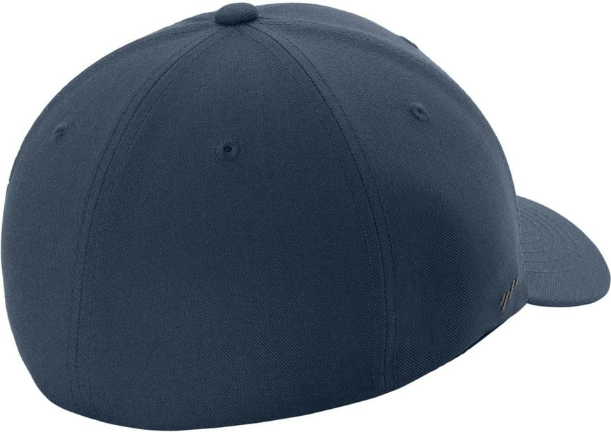 Rear View of RiverBlNv Port Authority Flexfit NU Cap C988