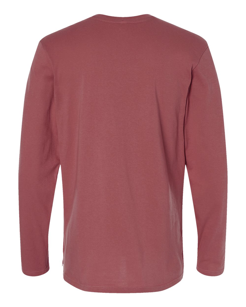 Front View of Rouge Fine Jersey Long Sleeve Tee - 6918