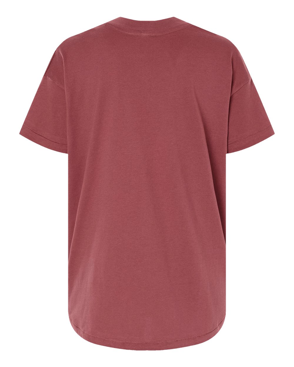 Rear View of Rouge Women's Hi-Lo Tee - 3519