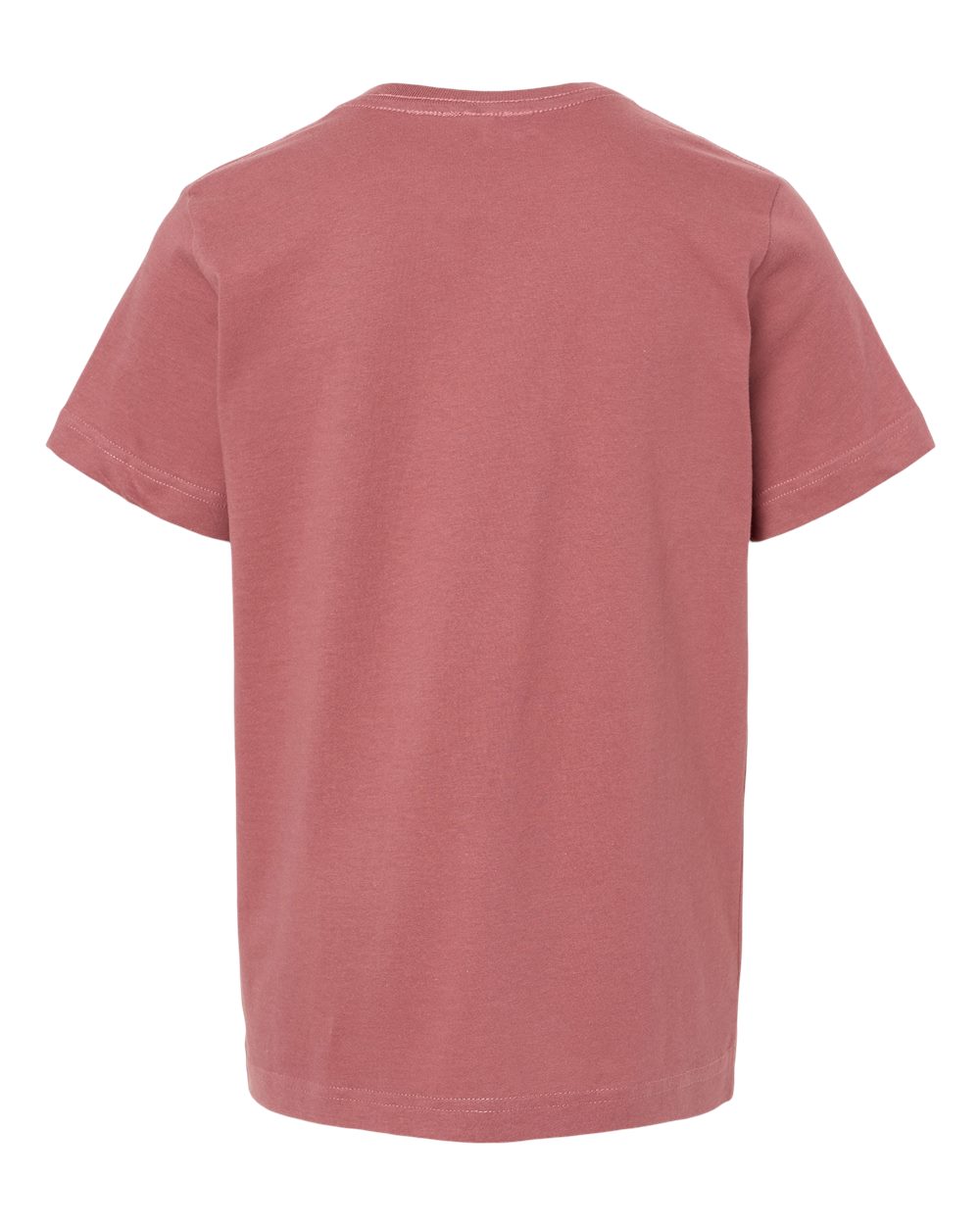 Front View of Rouge Youth Fine Jersey Tee - 6101