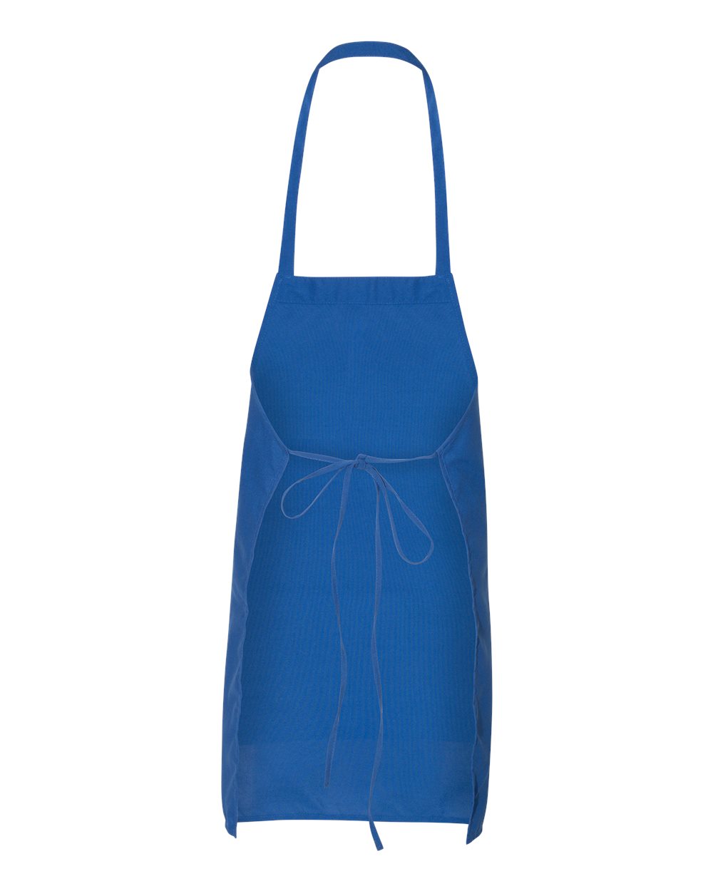 Front View of Royal Bib Apron - Q4010