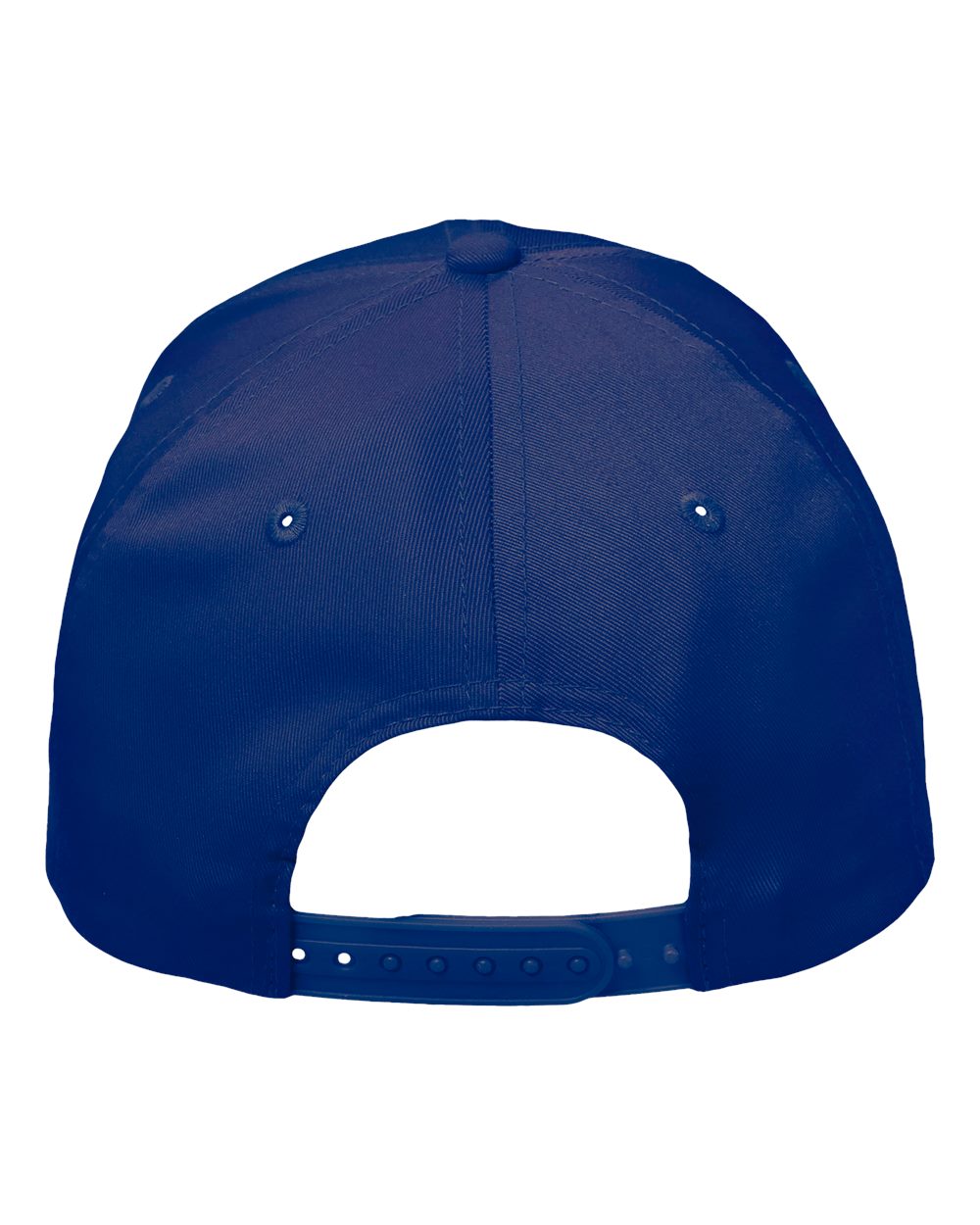 Front View of Royal Blue Lightweight Twill Cap - VC100