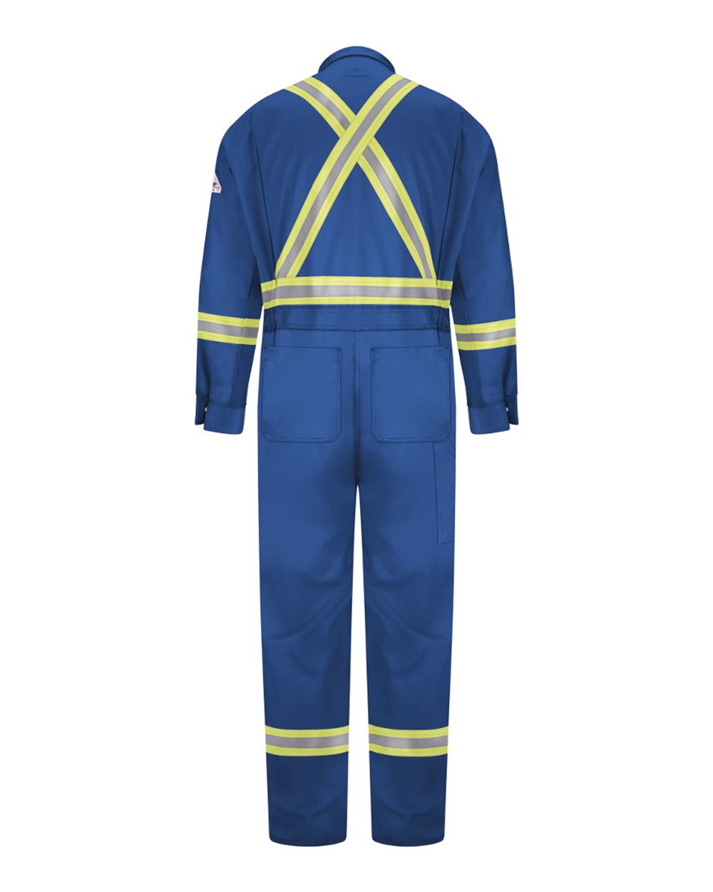 Royal Blue Premium Coverall with CSA Compliant Reflective Trim - EXCEL FR® ComforTouch®. - CLBC