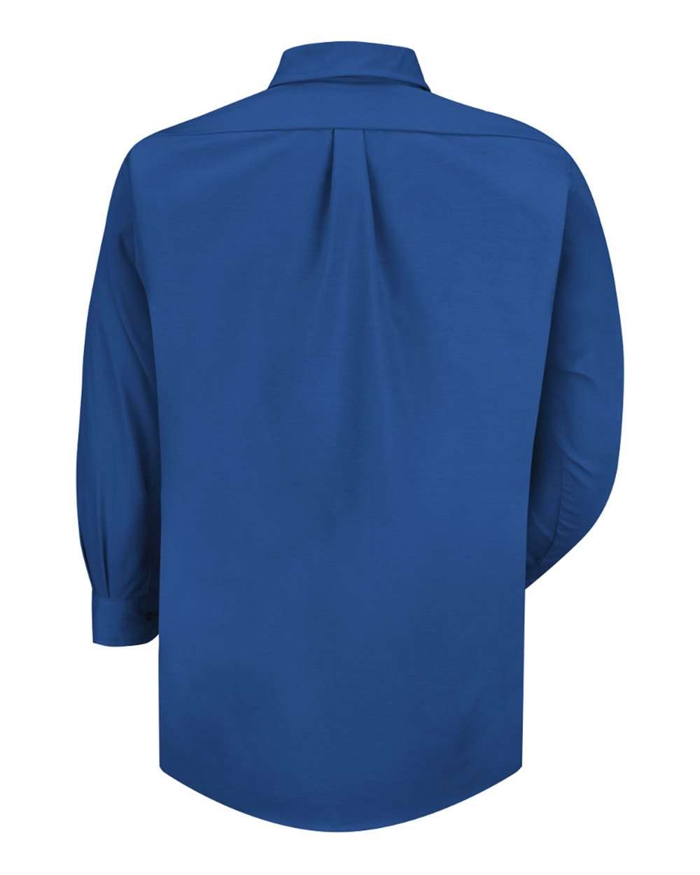 Front View of Royal Blue - Sleeve 36/37 Poplin Dress Shirt - SP90