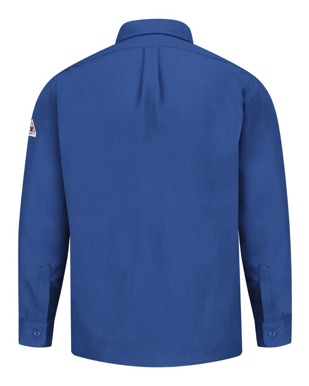 Front View of Royal Blue Uniform Shirt Nomex® IIIA - SND2
