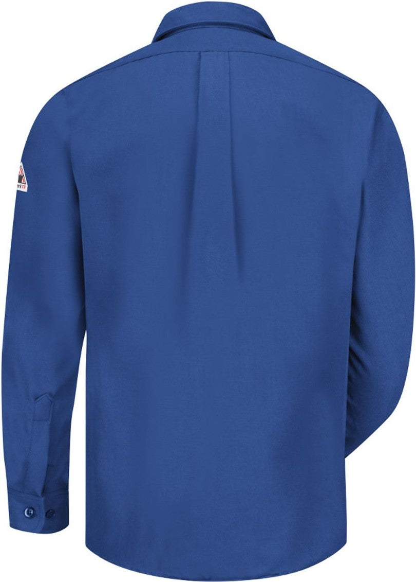 Front View of Royal Blue Uniform Shirt - Nomex® IIIA - SND6