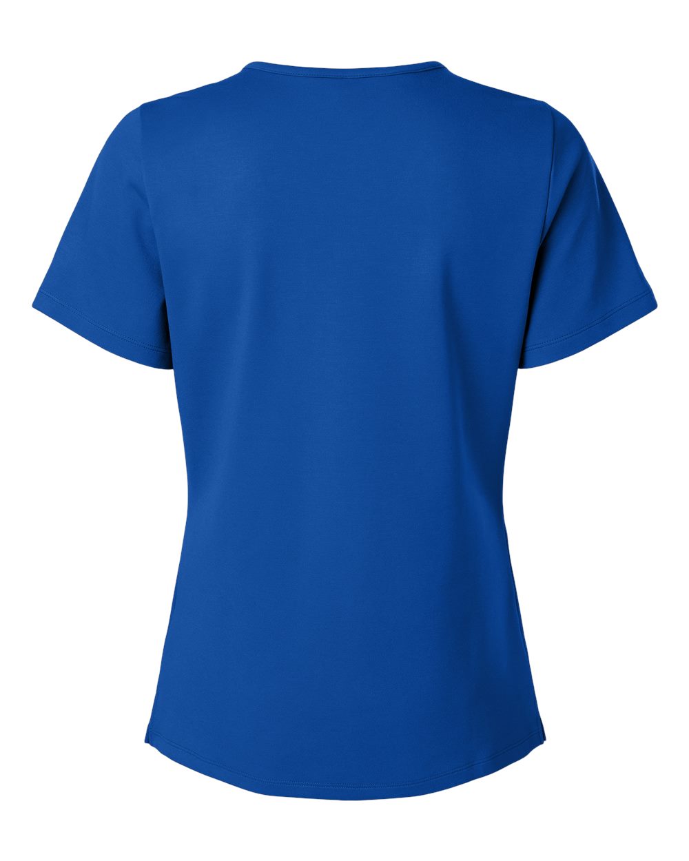 Front View of Royal Blue Women's Cesi Ultrasoft Scrub V-Neck Top - W30003