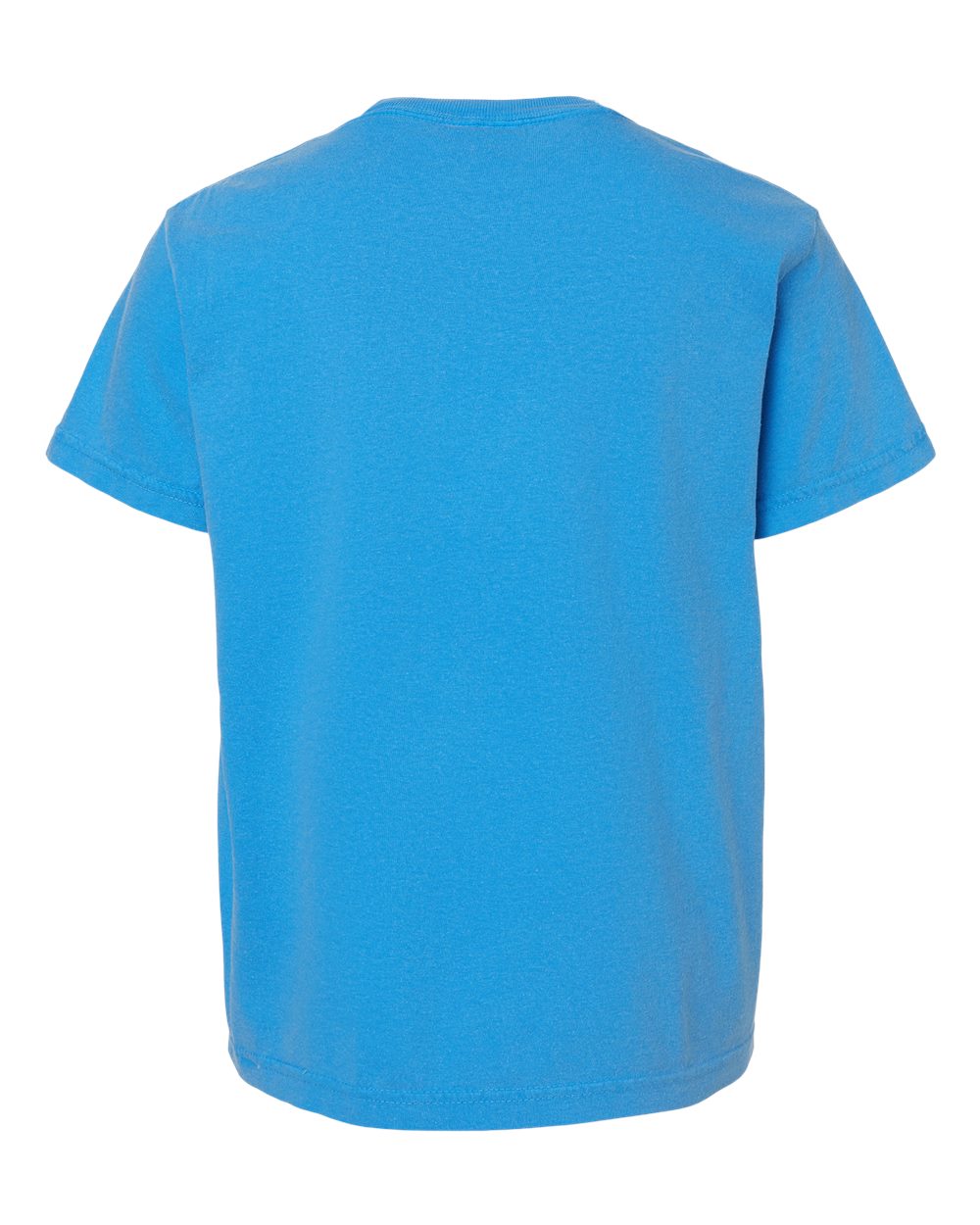 Front View of Royal Caribe Garment-Dyed Youth Heavyweight T-Shirt - 9018