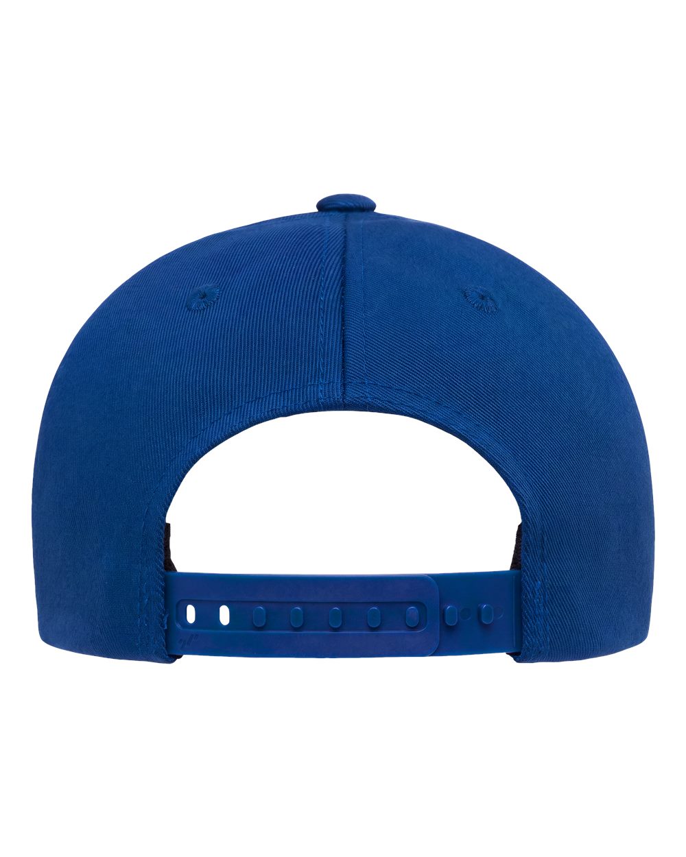Rear View of Royal Cotton Blend Adjustable Cap - 6277ADJ