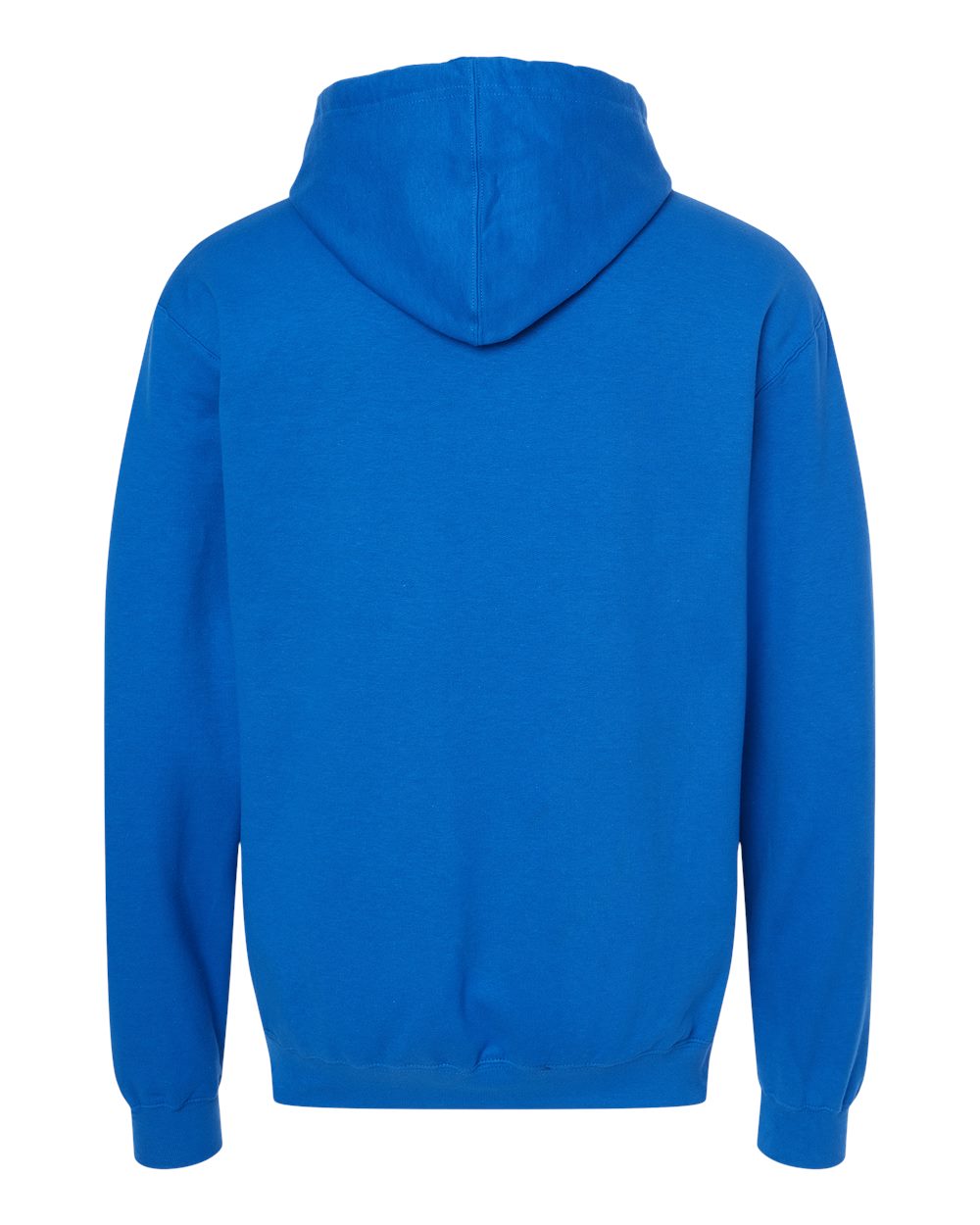 Front View of Royal Fleece Hooded Sweatshirt - 320
