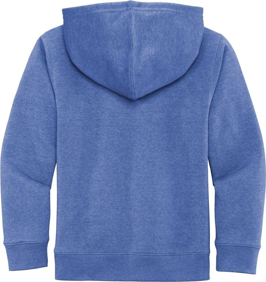Front View of Royal Frost District Youth V.I.T. Fleece Hoodie DT6100Y