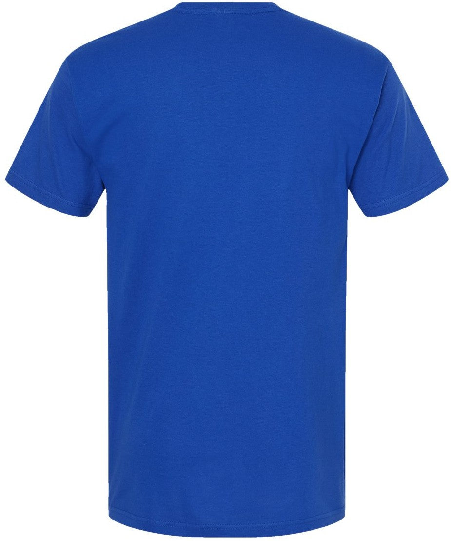 Front View of Royal Gold Soft Touch T-Shirt - 4800