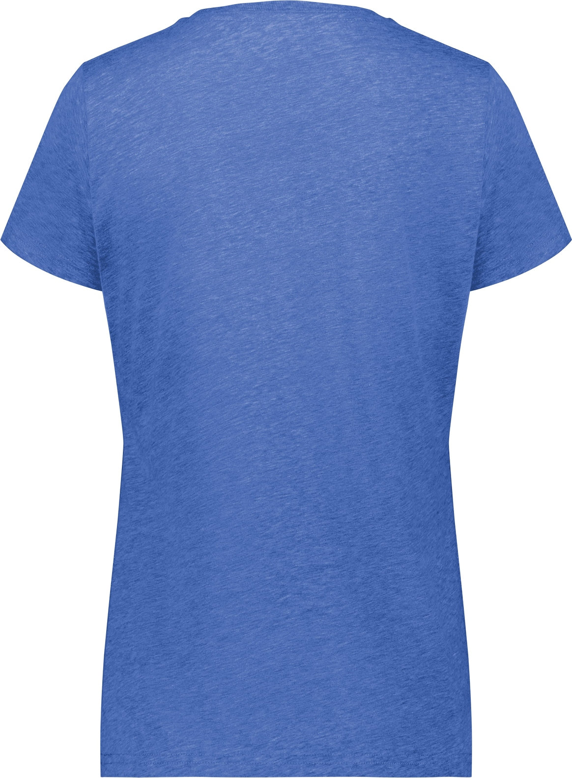 Rear View of ROYAL HEATHER LDS ALL-DAY C/B TRI BLND TEE