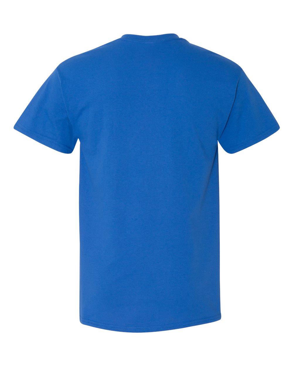 Front View of Royal Heavy Cotton™ Pocket T-Shirt - 5300