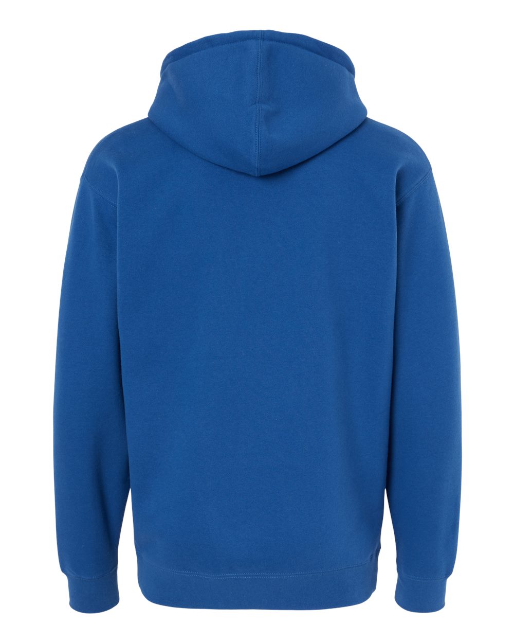 Front View of Royal Heavyweight Hooded Sweatshirt - IND4000