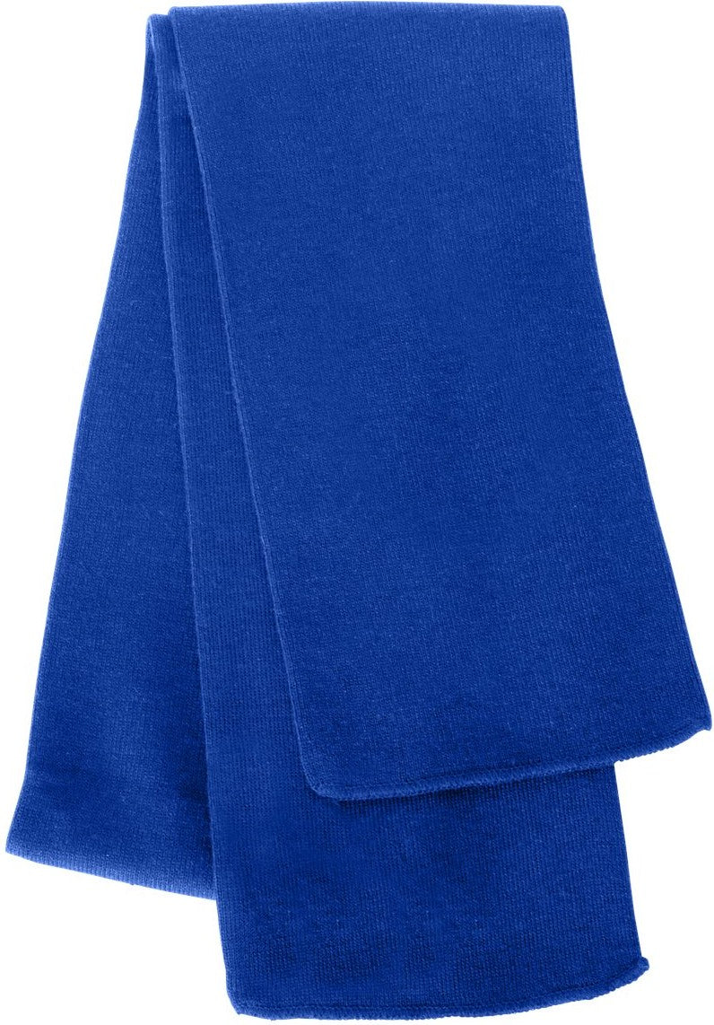 Front View of Royal Knit Scarf - SP04