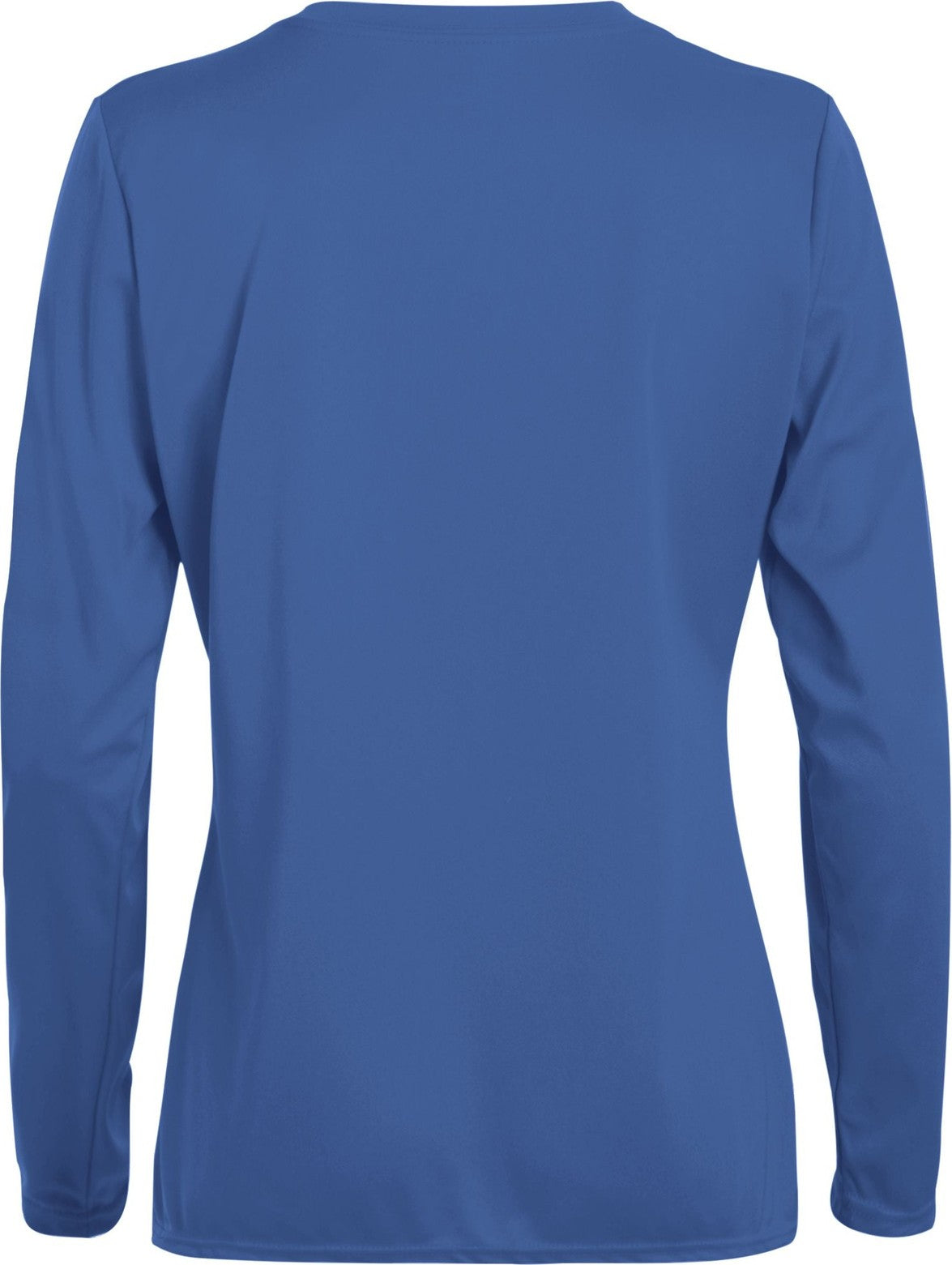 Rear View of ROYAL LADIES L/S WICKING T-SHIRT