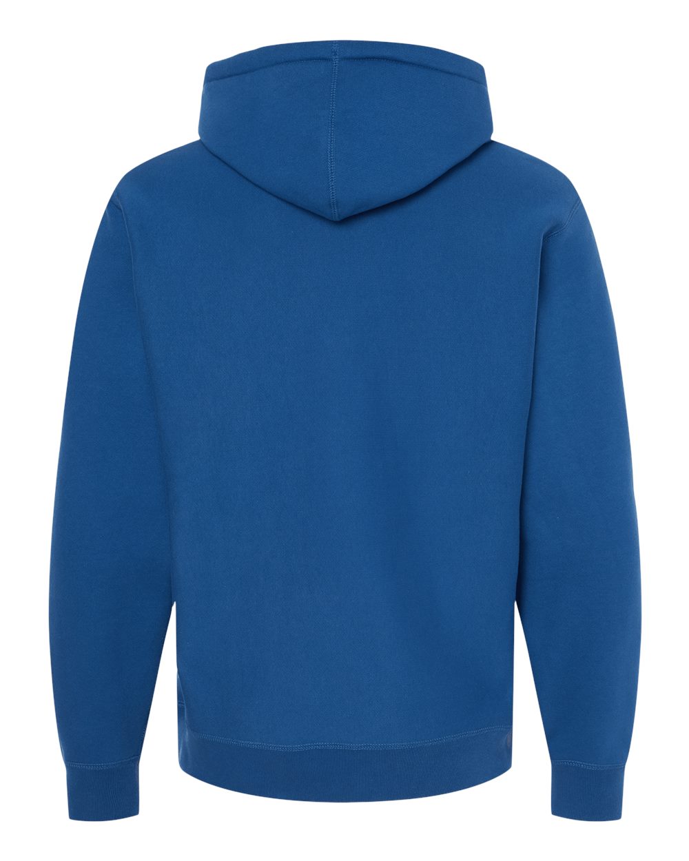 Rear View of Royal Legend - Premium Heavyweight Cross-Grain Hooded Sweatshirt - IND5000P