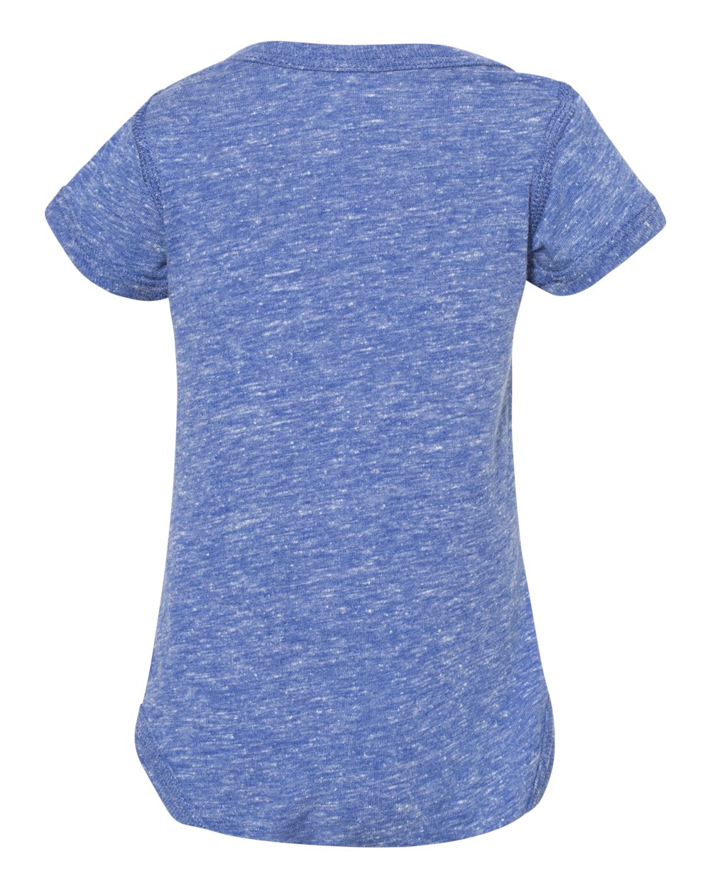 Rear View of Royal Melange Infant Harborside Mélange Bodysuit - 4491