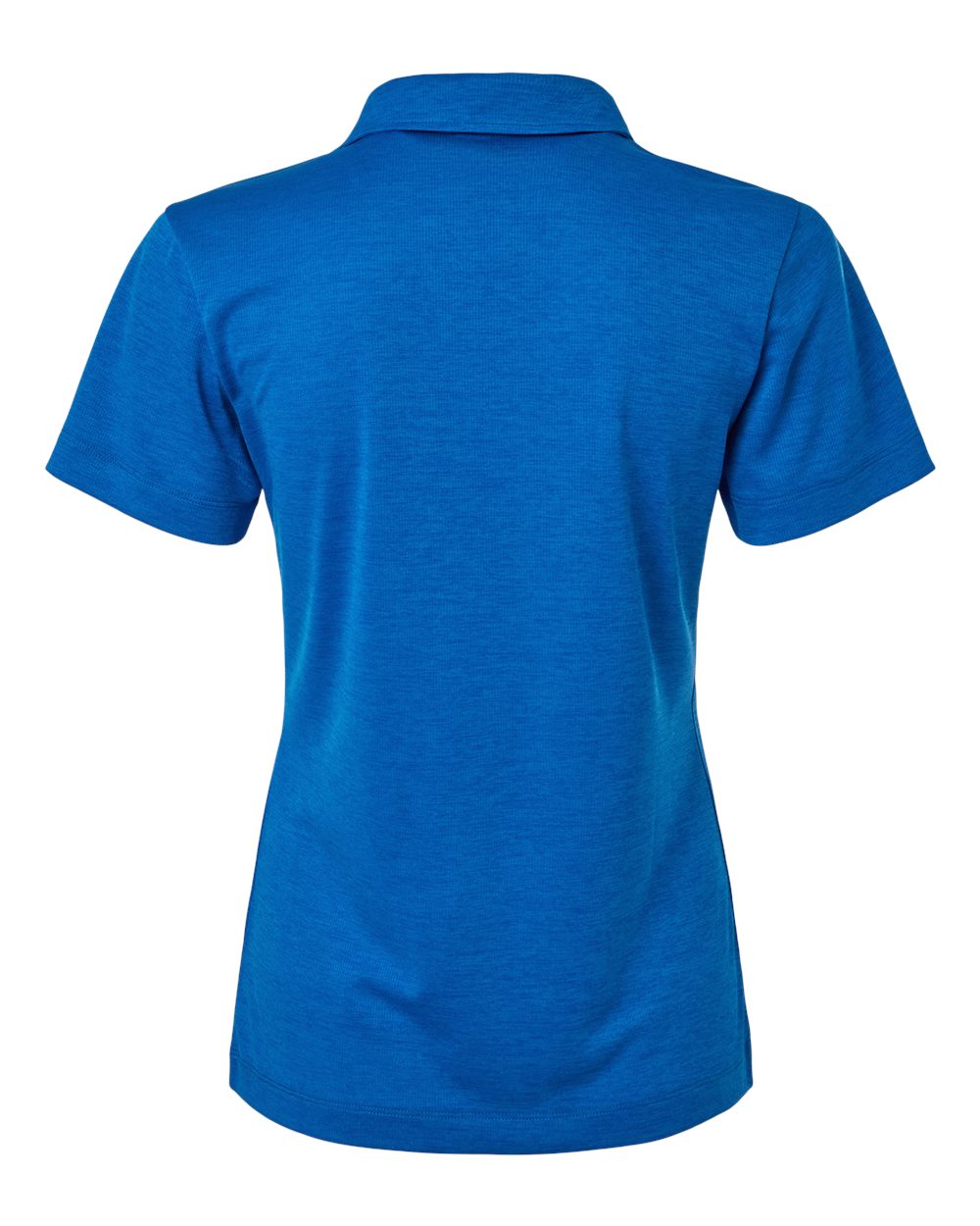 Rear View of Royal Melange Women&#39;s Performance Mélange Polo - 4HM00L