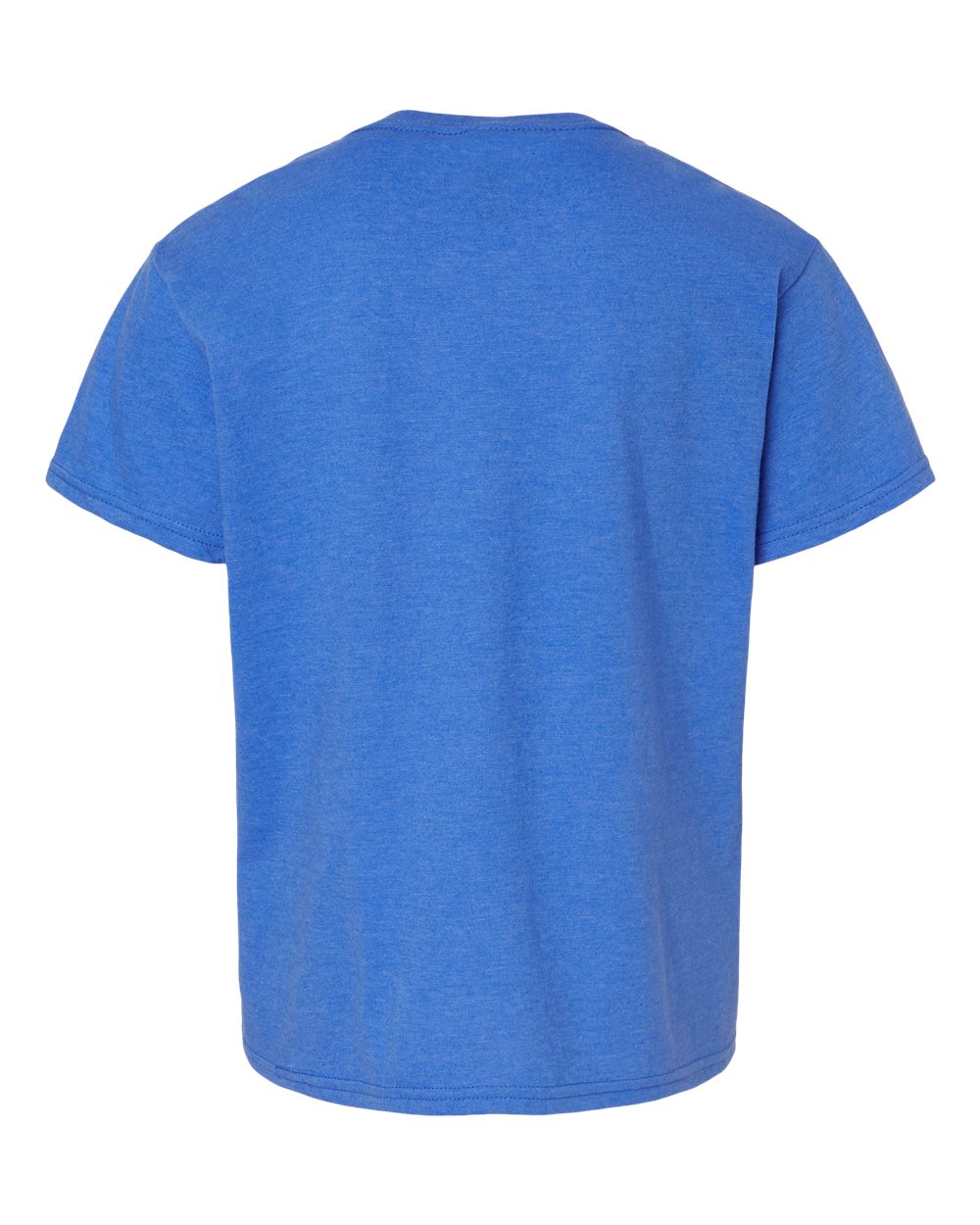 Front View of Royal Mist Softstyle® Youth CVC T-Shirt - 64000BCVC