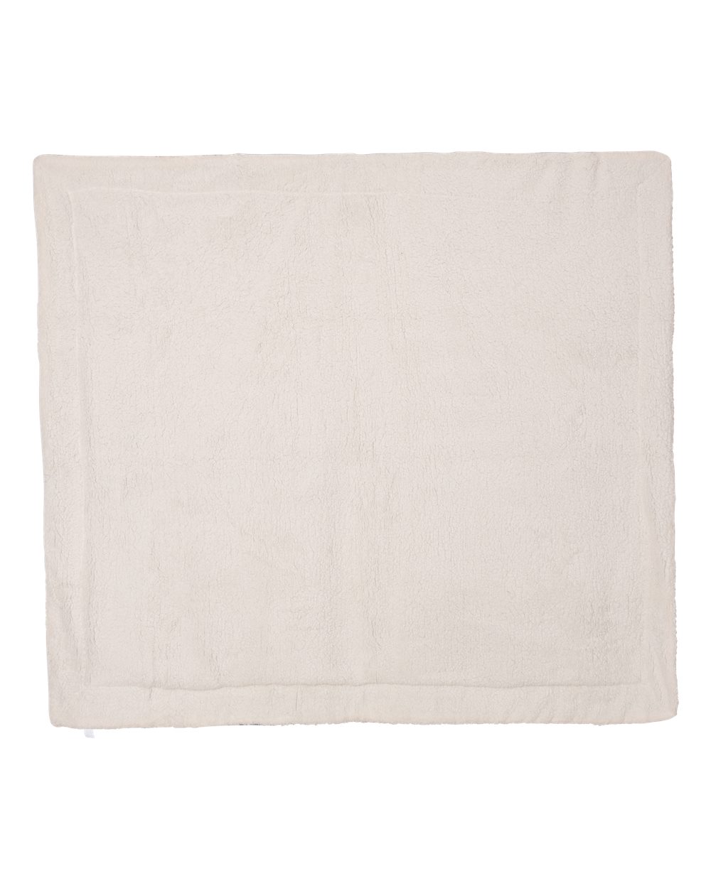 Front View of Royal Oversized Mink Sherpa Blanket - 8726