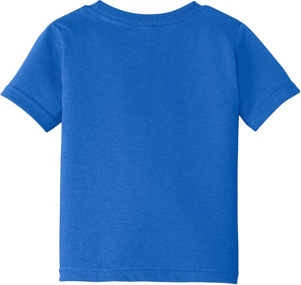 Front View of Royal Port & Co Infant Core Cotton Tee. CAR54I