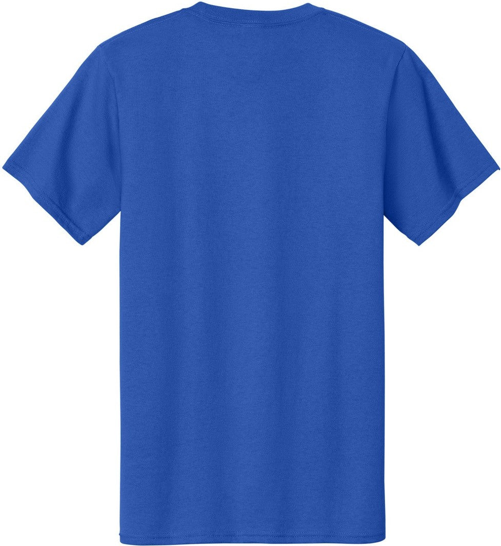 Front View of Royal Port & Co Tall Essential Tee. PC61T