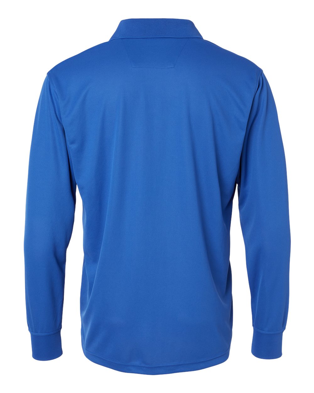 Front View of Royal Prescott Long Sleeve Polo - 110