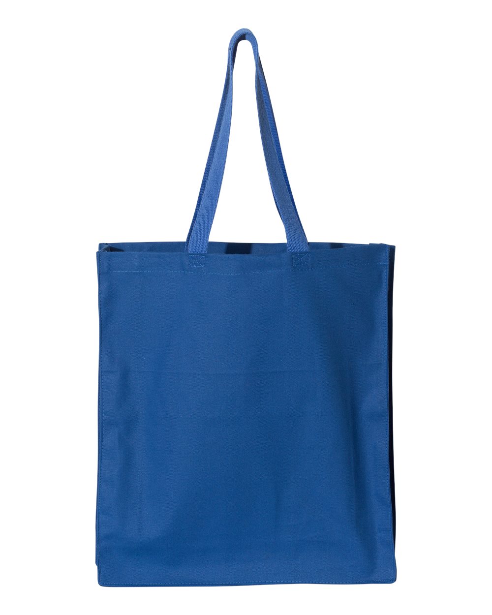 Front View of Royal Promotional Shopper Tote - OAD100