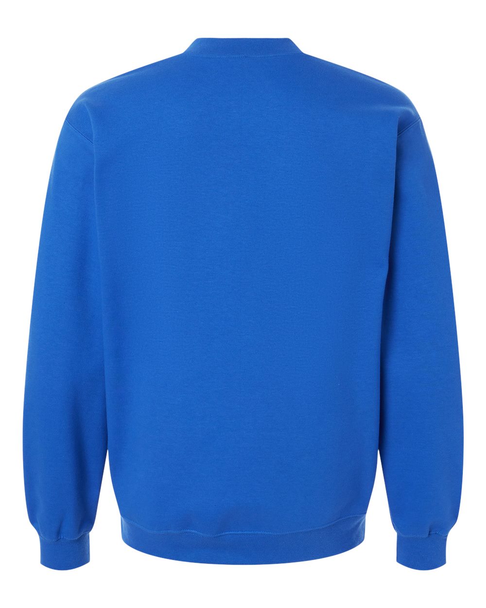 Rear View of Royal Softstyle® Midweight 1/4 Zip Sweatshirt - SF008