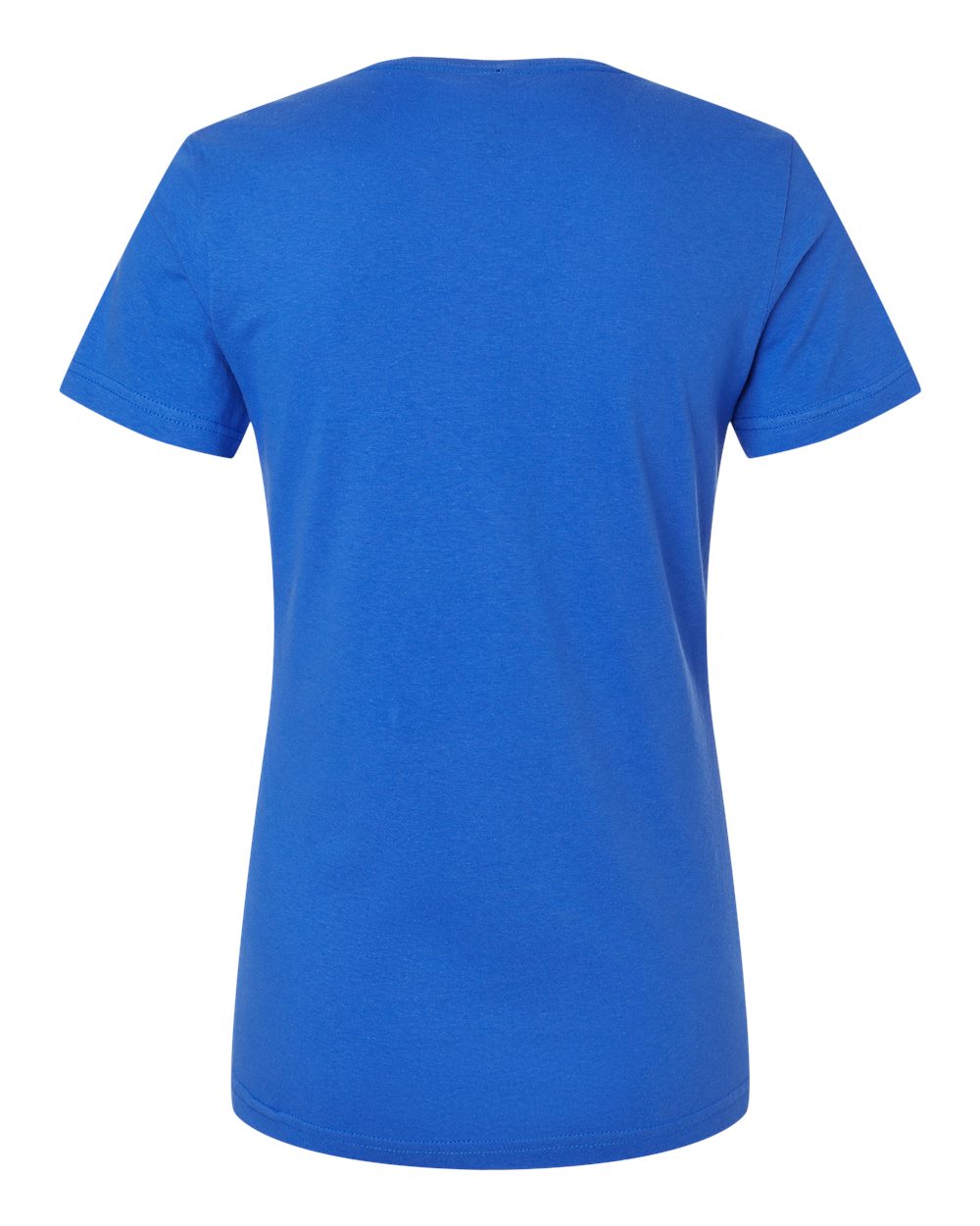 Front View of Royal Softstyle® Women’s V-Neck T-Shirt - 64V00L