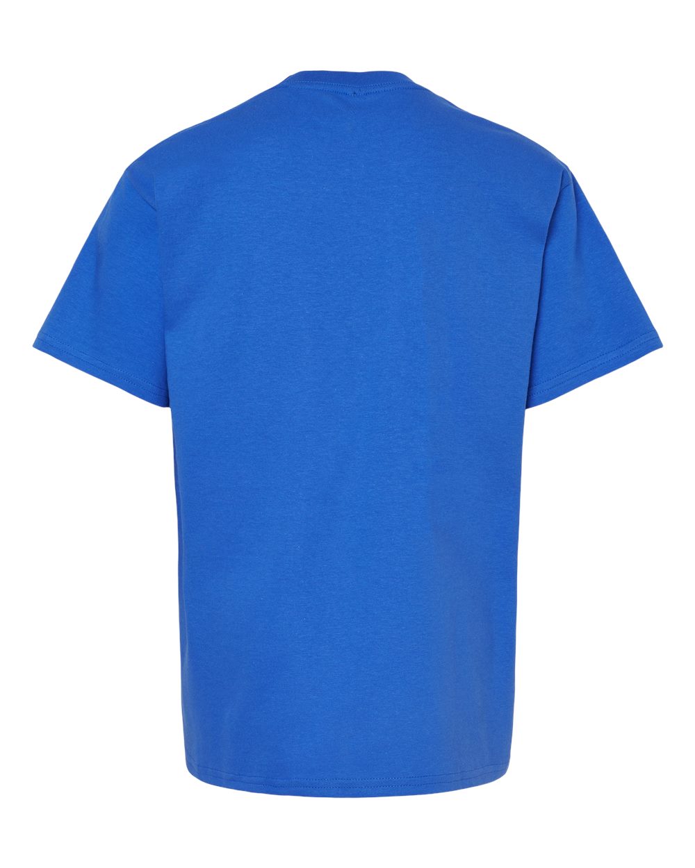 Front View of Royal Softstyle® Youth Midweight T-Shirt - 65000B