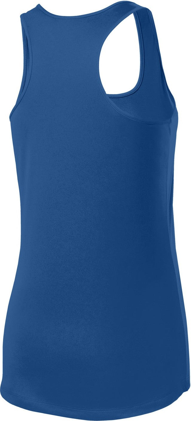 Front View of Royal Sport-Tek Women's PosiCharge Competitor Racerback Tank. LST356