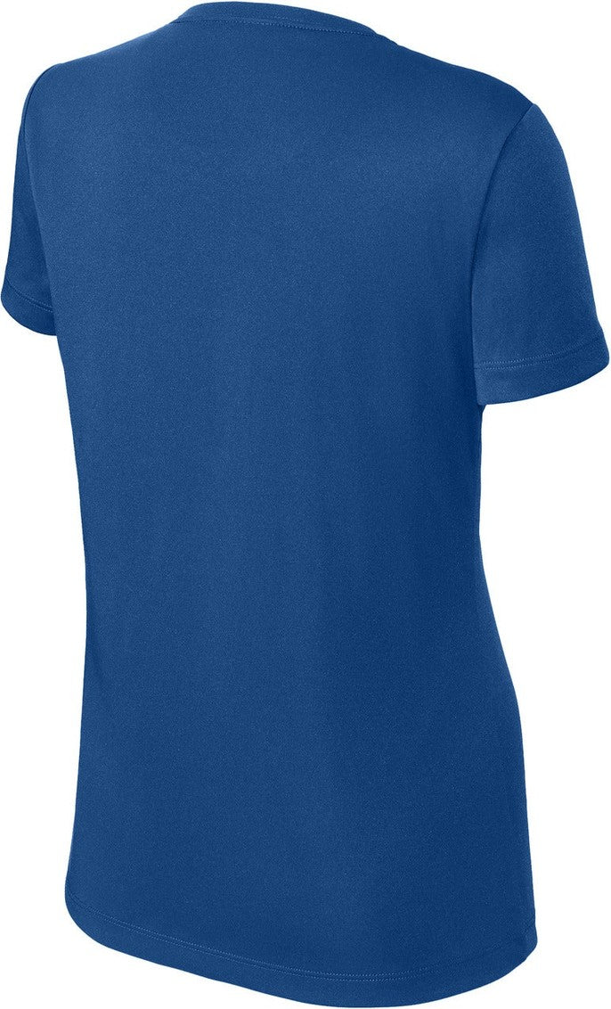 Front View of Royal Sport-Tek Women's PosiCharge Competitor Tee. LST350