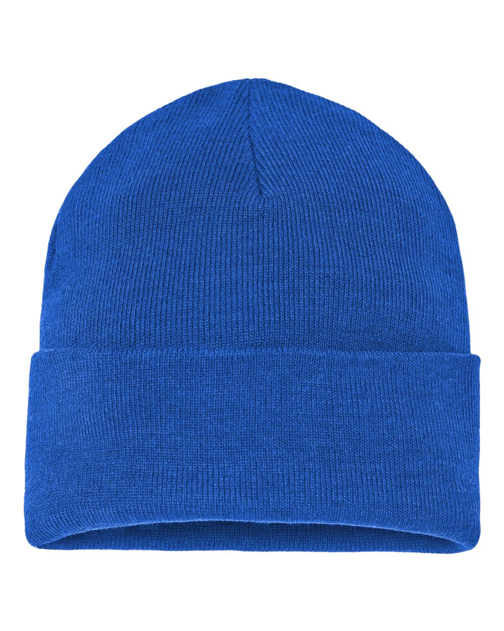 Front View of Royal Sustainable Beanie - PURE