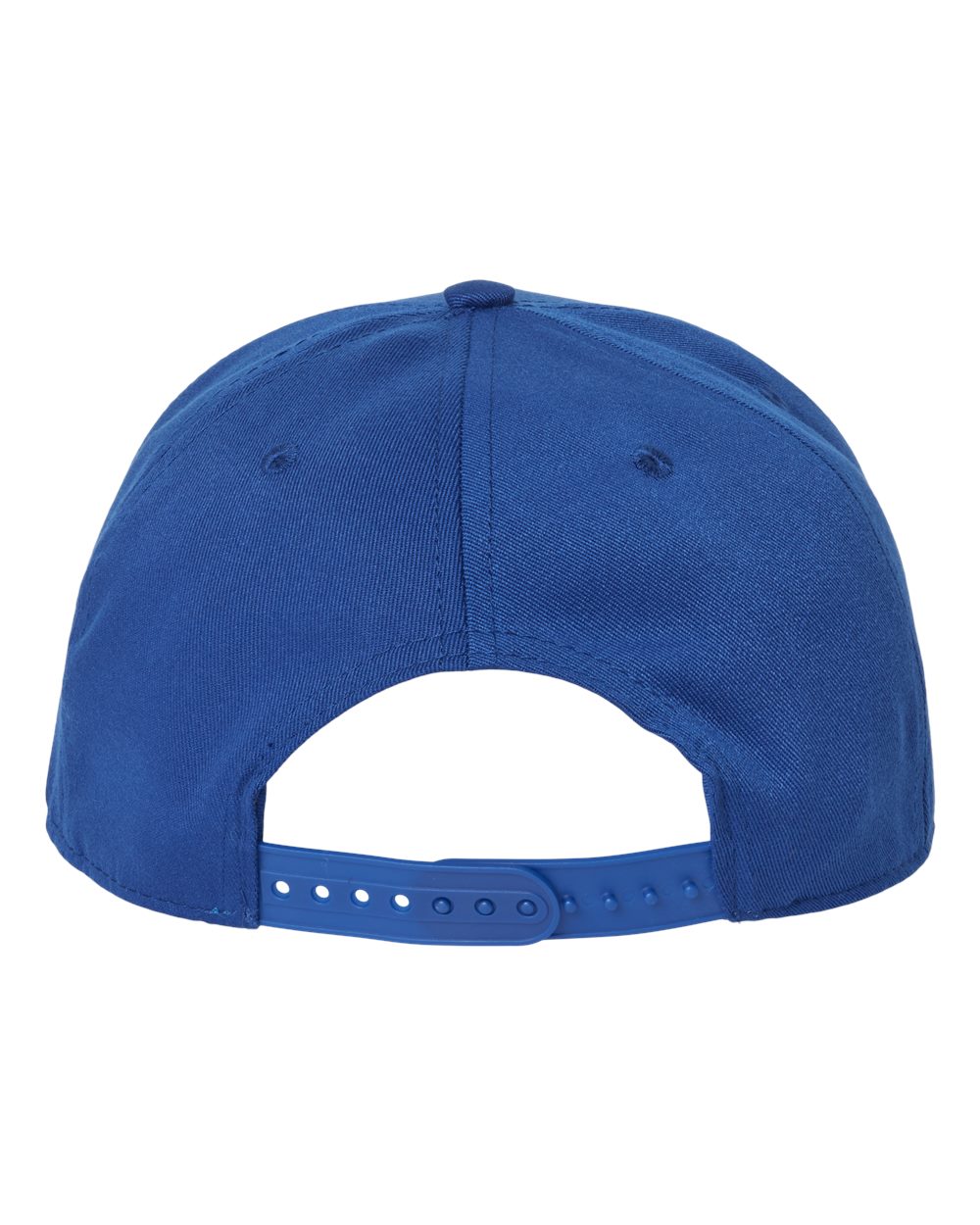 Rear View of Royal Sustainable Flat Bill Cap - JAMES