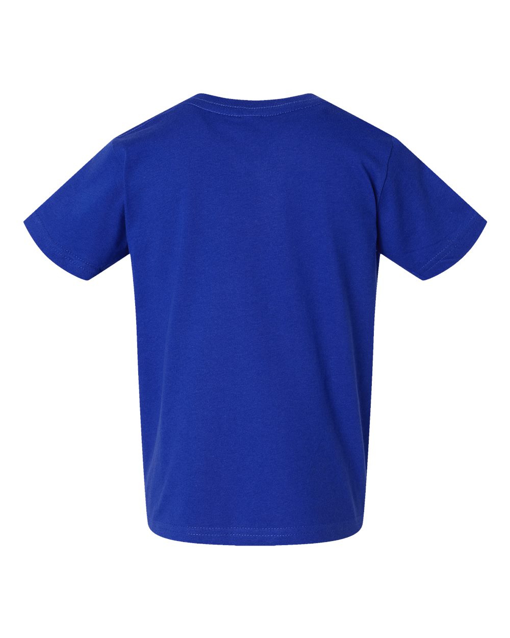 Front View of Royal Toddler Fine Jersey Tee - 3321