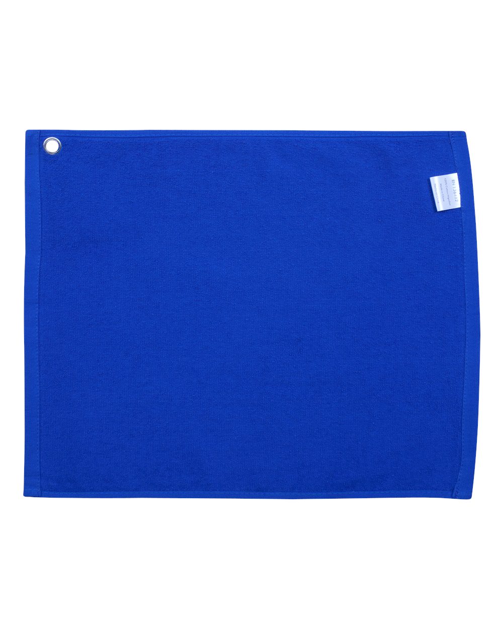 Front View of Royal Velour Hemmed Towel with Grommet & Hook - C1518GH