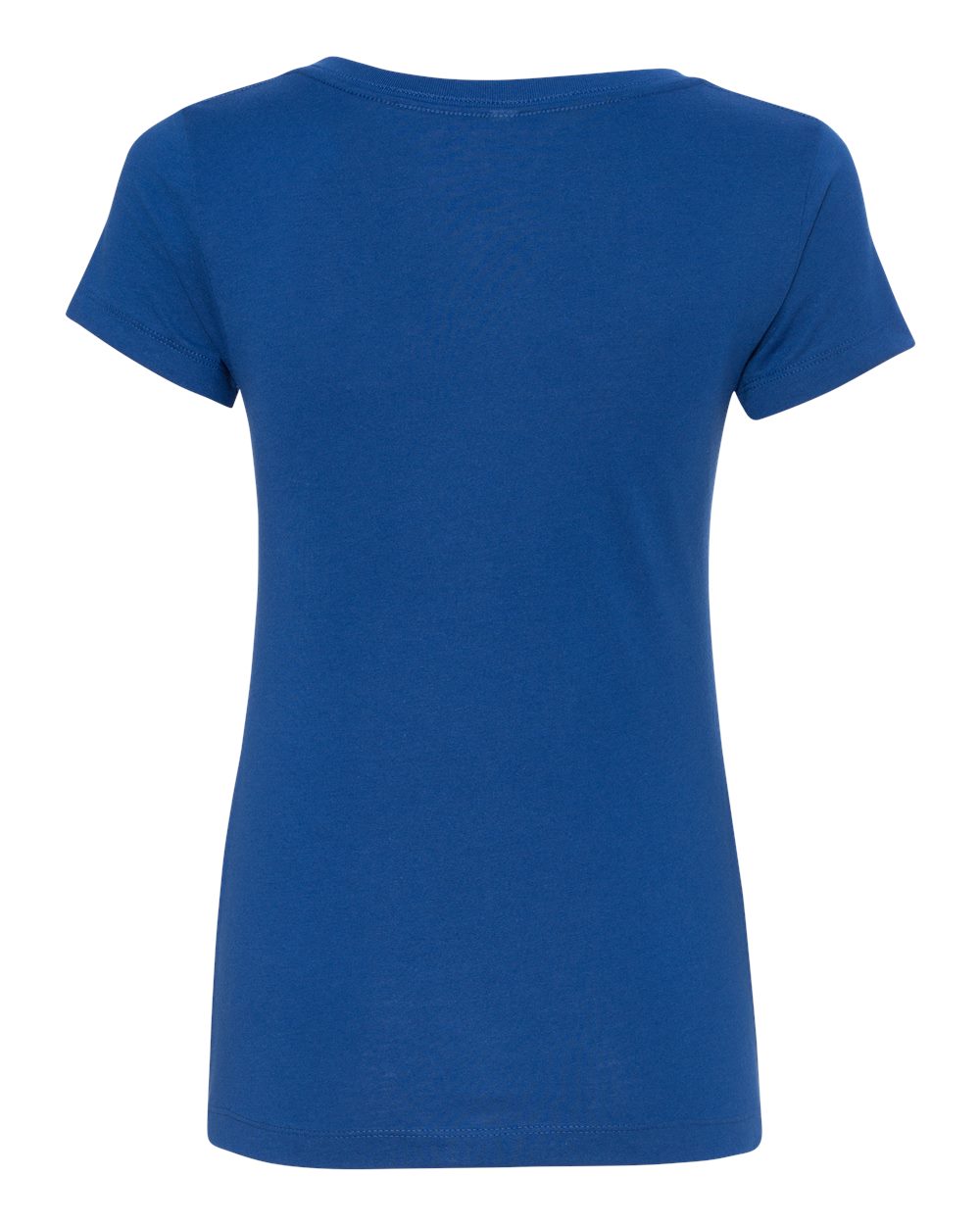 Rear View of Royal Women&#39;s Ideal V-Neck T-Shirt - 1540